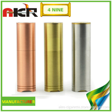 Hot Sell Stainless Steel E Cig 4nine Mod with 26650 18650